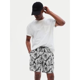 Gap Плувни шорти 507546-02 Черен Regular Fit