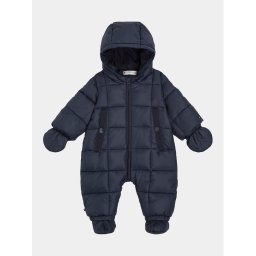 Tommy Hilfiger Анцуг Baby Monotype Tape Ski Suit Син