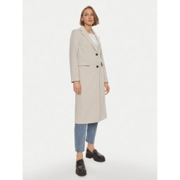 ONLY Преходно палто Cassie 15308609 Сив Regular Fit