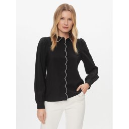 Vero Moda Риза Gigi 10303039 Черен Regular Fit