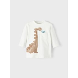 NAME IT Блуза 13212749 Бял Regular Fit