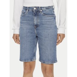 Tommy Hilfiger Дънкови шорти WW0WW41323 Син Slim Fit