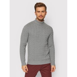 Selected Homme Поло Ryan 16077218 Сив Regular Fit
