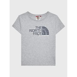 The North Face Тишърт Graphic NF0A7X5B Сив Regular Fit