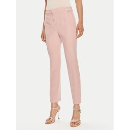 Liu Jo Текстилни панталони CA4201 T2200 Розов Regular Fit