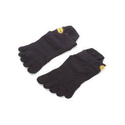 Vibram Fivefingers Чорапи къси унисекс Ahtletic No Show S15N02 S Черен