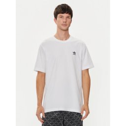 adidas Тишърт Trefoil Essentials IZ2098 Бял Regular Fit