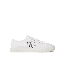 Calvin Klein Jeans Гуменки Essential Vulcanized 1 YM0YM00306 Бял