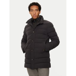 Hetregó Пухено яке Urban 8N431 Черен Regular Fit