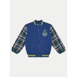 United Colors Of Benetton Яке бомбър 240XGN02U Тъмносин Regular Fit