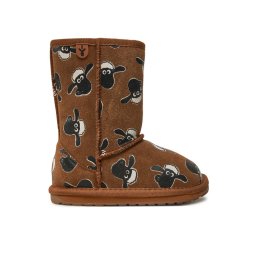 EMU Australia Апрески Shaun The Sheep Print K13107 Кафяв