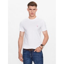 Guess Тишърт M2YI36 I3Z14 Бял Slim Fit