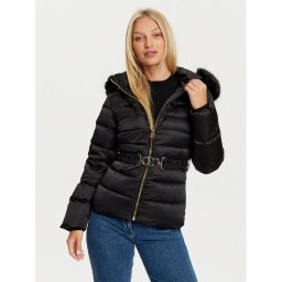 Marciano Guess Пухено яке 4BGL14 7187A Черен Regular Fit