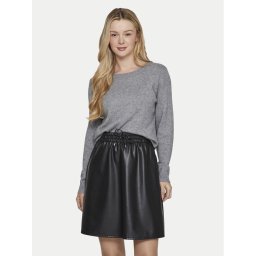 Vila Пуловер Ril 14054177 Сив Regular Fit