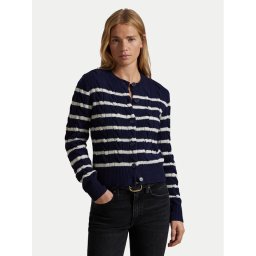 Polo Ralph Lauren Кардиган 211947909001 Тъмносин Regular Fit