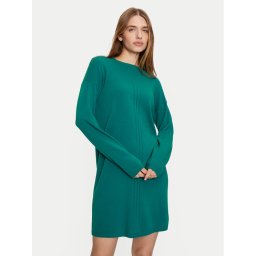 United Colors Of Benetton Плетена рокля 1044DV01S Зелен Regular Fit