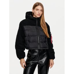 Alpha Industries Зимно яке 138001 Черен Regular Fit