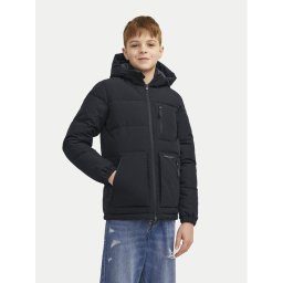 Jack & Jones Junior Зимно яке Otto 12258547 Черен Regular Fit