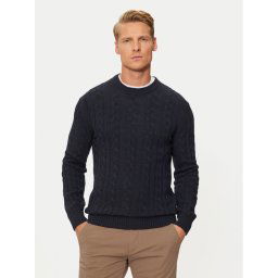 United Colors Of Benetton Пуловер 1335U107G Тъмносин Regular Fit