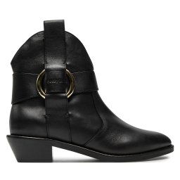 Каубойски обувки See By Chloé New Ring SB43000A Черен