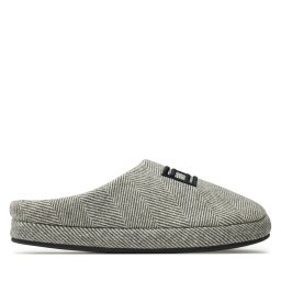Пантофи Tommy Hilfiger Flag Herringbone House Shoe FM0FM05304 Сив