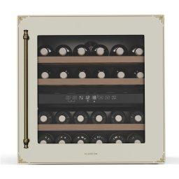 Klarstein Охладител за вино Vinsider Victoria 36, 36 бутилки, сензорен, UV защита, LED, безшумен, 3 полици (TK15-VinsVic-Wine-CR)