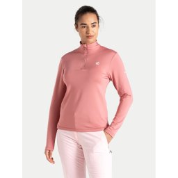 Dare2B Суитшърт от техническо трико Lowline II DWL452 Розов Slim Fit