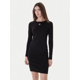 Hugo Ежедневна рокля Nemalia_1 50518385 Черен Slim Fit