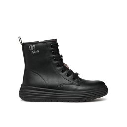 Geox Ботуши J Phaolae Girl J46ETC 000BC C9999 S Черен