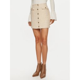 TWINSET Мини пола 242TP2125 Екрю Slim Fit