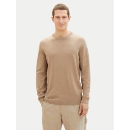 Tom Tailor Пуловер 1038426 Бежов Regular Fit