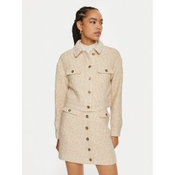 TWINSET Сако 242TP2126 Бежов Regular Fit