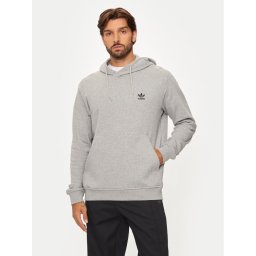adidas Суитшърт Trefoil Essentials IX7670 Сив Regular Fit