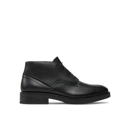 Tommy Hilfiger Зимни обувки Tl Lth Boot FM0FM05265 Черен