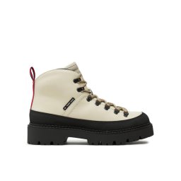 Tommy Jeans Туристически oбувки Tjm Hiking Boot Wl EM0EM01491 Екрю