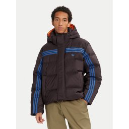 adidas Пухено яке 70's Premium JL9556 Кафяв Regular Fit