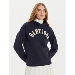 Gant Суитшърт 1949 Arch Graphic 4201262 Тъмносин Loose Fit