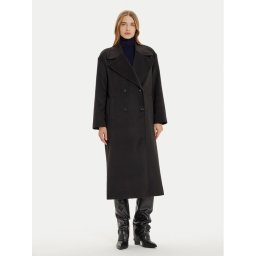 Imperial Зимно палто KI54IID Черен Loose Fit