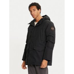 Napapijri Зимно яке A-Cornier NP0A4IJB Черен Regular Fit