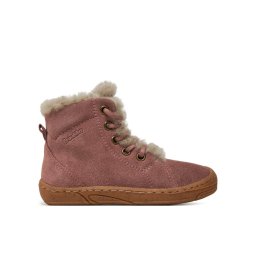 Froddo Зимни обувки Minni Suede Laces G2110140 S Розов