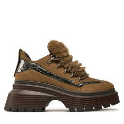 Обувки MICHAEL Michael Kors Shiloh Bootie 40F4SSFE8L Кафяв