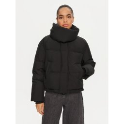 Miss Sixty Пухено яке 6L3YJ7891000 Черен Regular Fit