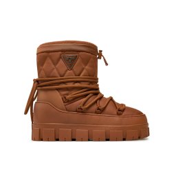 Guess Апрески Uniques FLFUNI FAB10 Кафяв