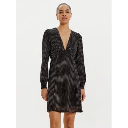 MICHAEL Michael Kors Коктейлна рокля MF481V47R3 Черен Slim Fit