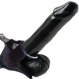 Пенис колан "HEAVY DUTY EXTREME BLACK" 30 см. Гигант