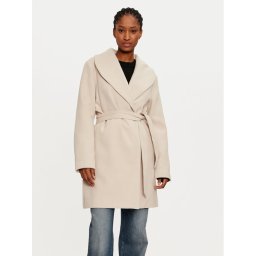 JDY Преходно палто Frankie 15330201 Бежов Regular Fit