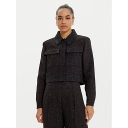 LOLA CASADEMUNT Сако MF2402016 Черен Regular Fit