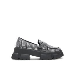 Steve Madden лоуфъри с дебела подметка Trifecta_R SM11003506 Сребрист