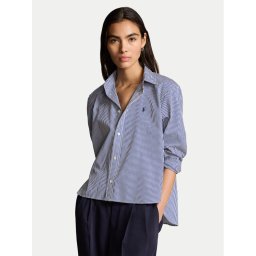 Polo Ralph Lauren Риза 211891419001 Тъмносин Regular Fit