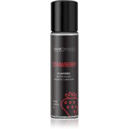 Wicked Aqua Flavored лубрикант гел с вкус Strawberry 30 мл.